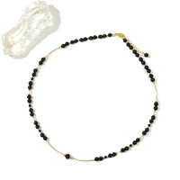 Karasu - שרשרת זהב ואובסידיאן