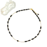 Karasu - שרשרת זהב ואובסידיאן