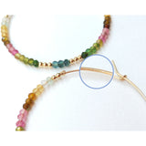Dosik - Boucles d'Oreilles Or et Tourmaline