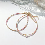 Lumi - Bracelet Pierres Naturelles Roses
