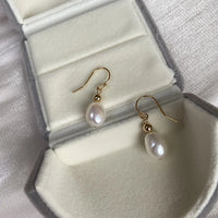 Suddha - Boucles d'Oreilles Or et Perles d'Eau Douce