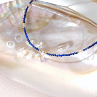 Yozora - Collier Or et Lapis Lazuli