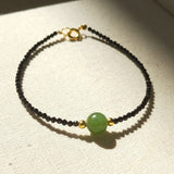 Seimei - Bracelet Jade et Spinelle