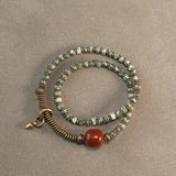 Sansaku - Bracelet Cuivre et Jaspe