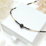 Ansha - Collier Or et Tourmaline