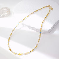 Ngoc - Collier Or et Citrine