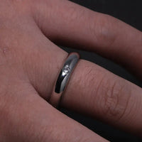 Suki - anel de prata para gravar