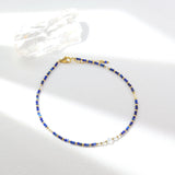 Shinya - Chaîne de Cheville Lapis Lazuli