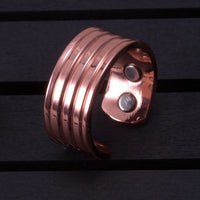 Dara - Bague Cuivre Magnétique