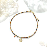 Sumi - Chaîne de Cheville Œil de Tigre