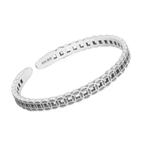 Ananda - Bracelet Jonc Argent