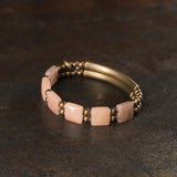 Ishani - Bracelet Cuivre et Quartz Rose