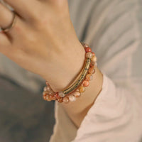Mali - Bracelet Cuivre et Corail