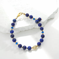 Jinlong - Браслет из золота и лазурита