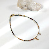 Heihu - Chaîne de Cheville Obsdienne, Œil de Tigre