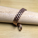 Tomoko - Bracelet Jonc Homme Cuivre Magnétique