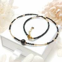 Ansha - Collier Or et Tourmaline
