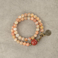 Sango - Bracelet Cuivre et Corail