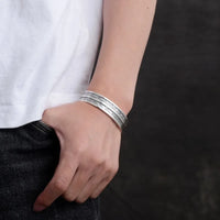 Jae - Bracelet Jonc Argent