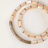 Heishi - Bracelet Cuivre et Nacre