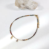 Heihu - Chaîne de Cheville Obsdienne, Œil de Tigre