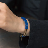 Ruri - Bracelet Cuivre et Lapis Lazuli