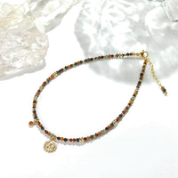 Sumi - Chaîne de Cheville Œil de Tigre