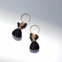 Siritt - Boucles d'Oreilles Or et Spinelle