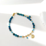 Kan - Bracelet Œil de Tigre Bleu