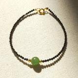 Seimei - Bracelet Jade et Spinelle