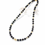 Shunya - שרשרת זהב ואובסידיאן