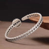 Ananda - Bracelet Jonc Argent