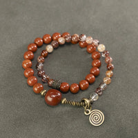 Dewi - Bracelet Cuivre et Pierres Naturelles