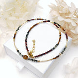 Shakti - Collier Or et Œil de Tigre