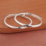 Toshiko - 2 x Bracelets de Cheville Argent