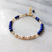 Мияби - Браслет из золота и лазурита