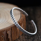 Ananda - Bracelet Jonc Argent