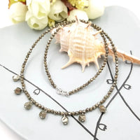 Jinshan - Collier Argent et Pyrite