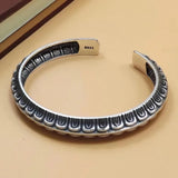 Jing - Bracelet Jonc Argent