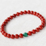 Kaze - Bracelet Jaspe et Malachite