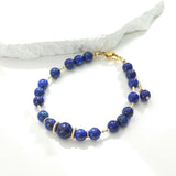 Ten No - Bracelet Or et Lapis Lazuli