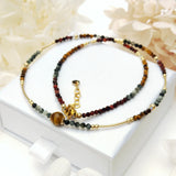 Shakti - Collier Or et Œil de Tigre