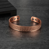 Akai - Bracelet Jonc Cuivre Magnétique