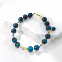 Kanpai - Bracelet Œil de Tigre Bleu