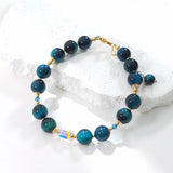 Kanpai - Bracelet Œil de Tigre Bleu