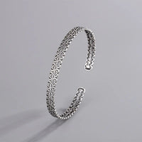 Malana - Bracelet Jonc Argent