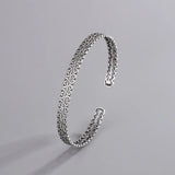 Malana - Bracelet Jonc Argent