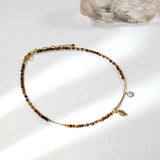 Heihu - Chaîne de Cheville Obsdienne, Œil de Tigre