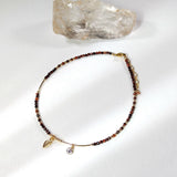 Heihu - Chaîne de Cheville Obsdienne, Œil de Tigre