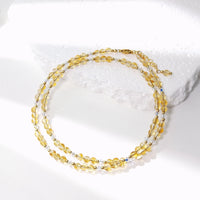 Ngoc - Collier Or et Citrine
